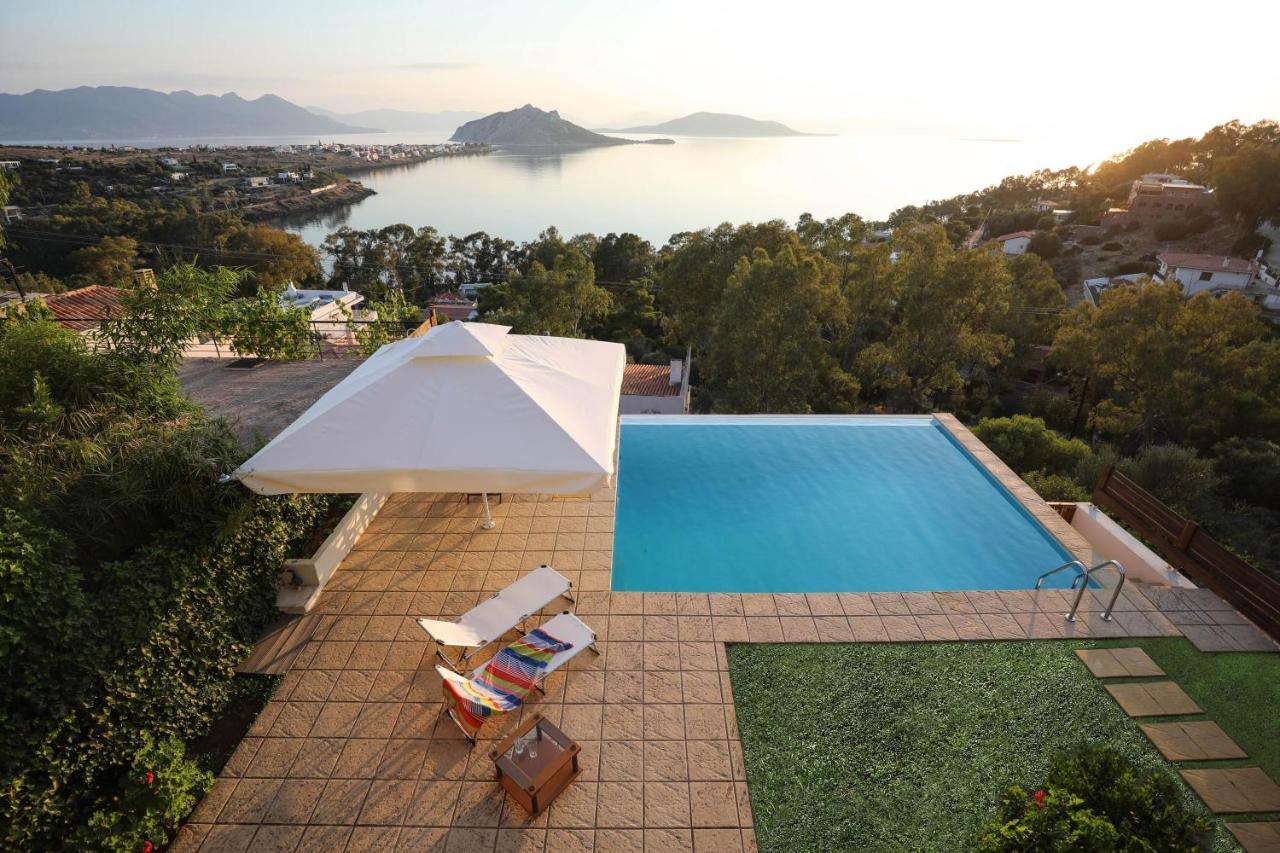 Eucalyptus Villa Aegina Экстерьер фото